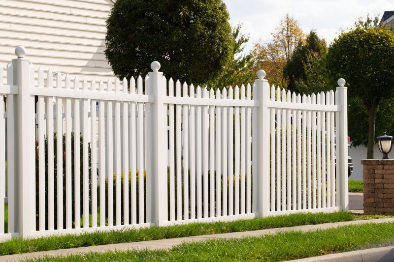 Scalloped Fence Installation